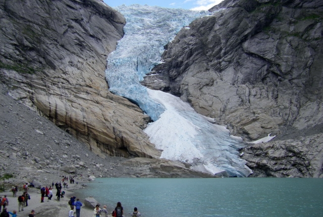 Jostedalsbreen Glacier or Jostedalsbreen National Park