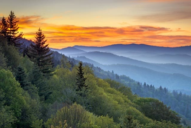Smoky Mountains, Tennessee And North Carolina