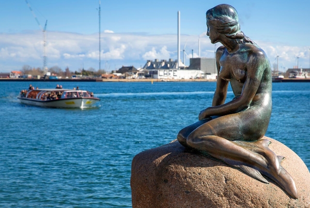 The Little Mermaid of Copenhagen Harbor