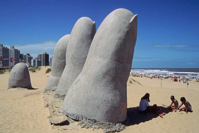 The Hand Of The Rising Giant In Brava Beach