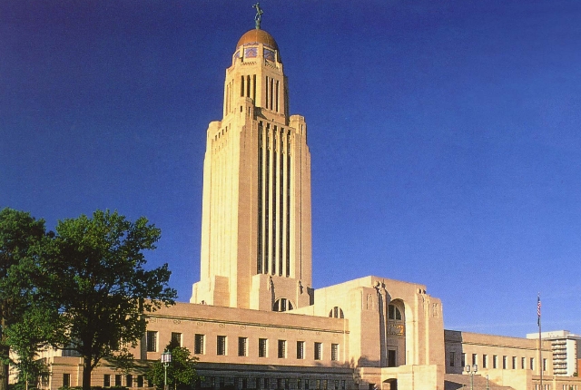 The State Capitol Building Of Nebraska