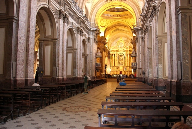 Pray At The Buenos Aires Metropolitan Cathedral