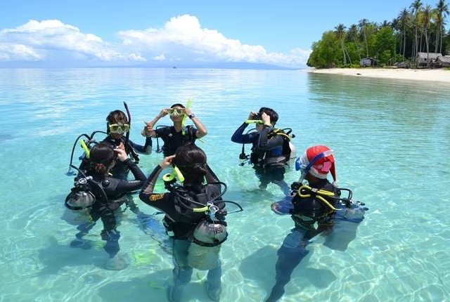 Scuba Diving In Borneo