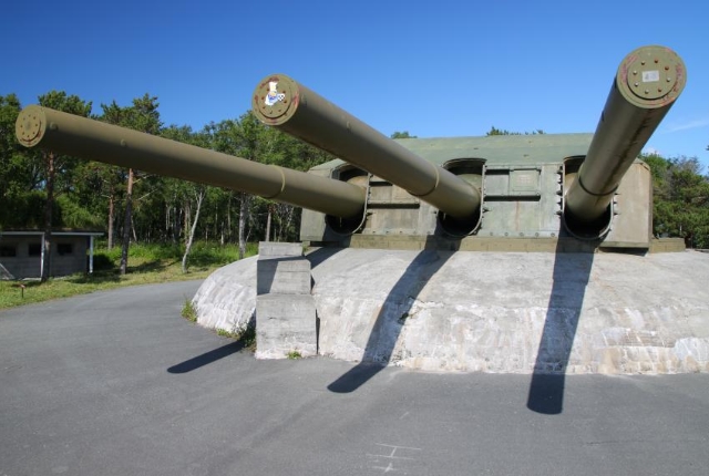 Big Guns Of Austratt Fort, Trondheim