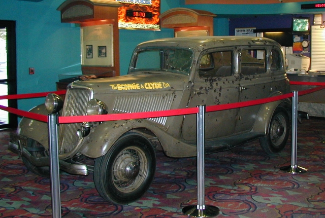 The Death Car Of Bonny And Clyde In Primm