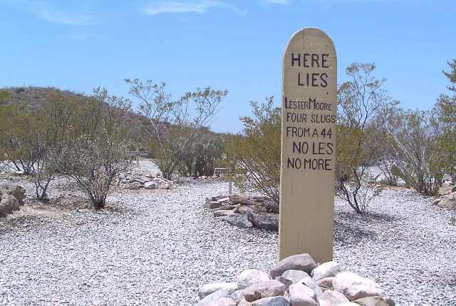 Boothill Cemetery, US