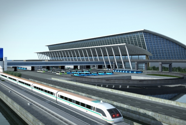 Enjoy The Ride In The Maglev