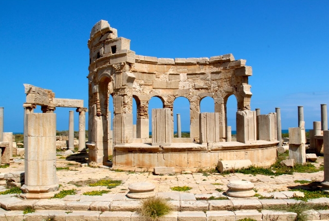 Leptis Magna of Libya