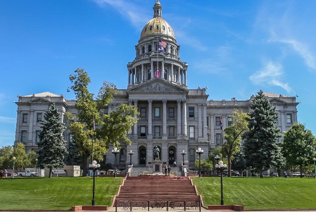 The State Capitol Building In Denver