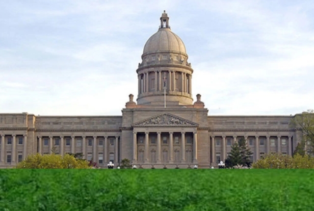 Classical Glory Of State Capitol, Frankfort