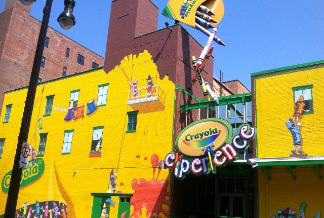 Have Colorful Time At Crayola Factory