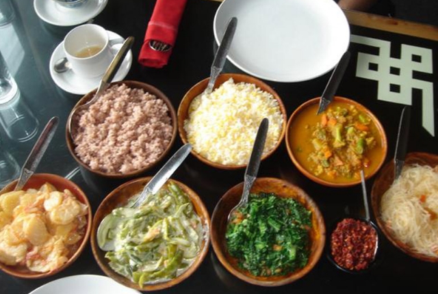 Trying Bhutanese Cuisine
