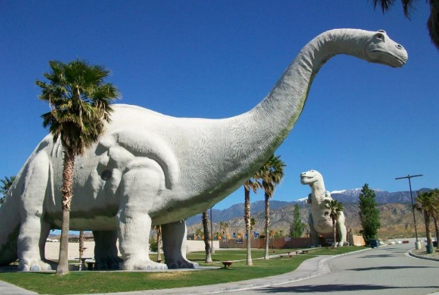Behold The Cabazon Dinosaurs