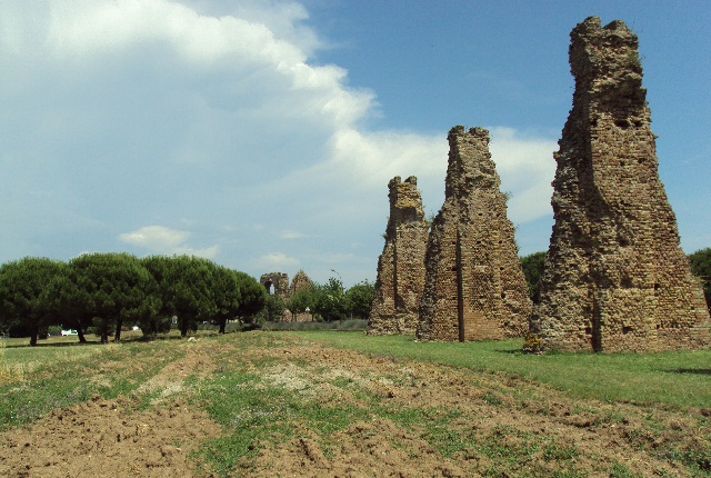 The Remains Of Frejus Aqueduct